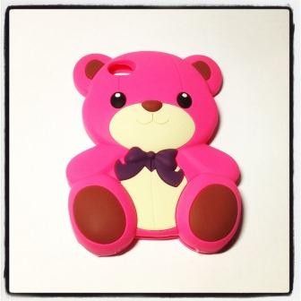 Case Urso Teddy Pink - iPhone 4/4s