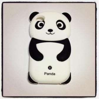 Case Panda Branco - iPhone 4/4s