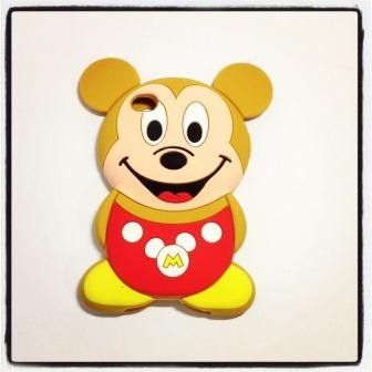 Case Disney Mickey Bege - iPhone 4/4s