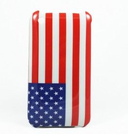 Capa Bandeira EUA para iPhone 3G e iPhone 3GS