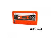 Case Fita k7 iPhone 4 - Laranja