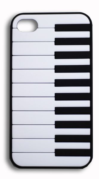 Capa Piano Iphone 4g E 4s